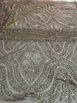 Sparkly african sequins tulle mesh fabric S1811810 shining glued glitter sequins lace fabric for bridal dress
Sparkly african sequins tulle mesh fabric S1811810 shining glued glitter sequins lace fabric for bridal dress