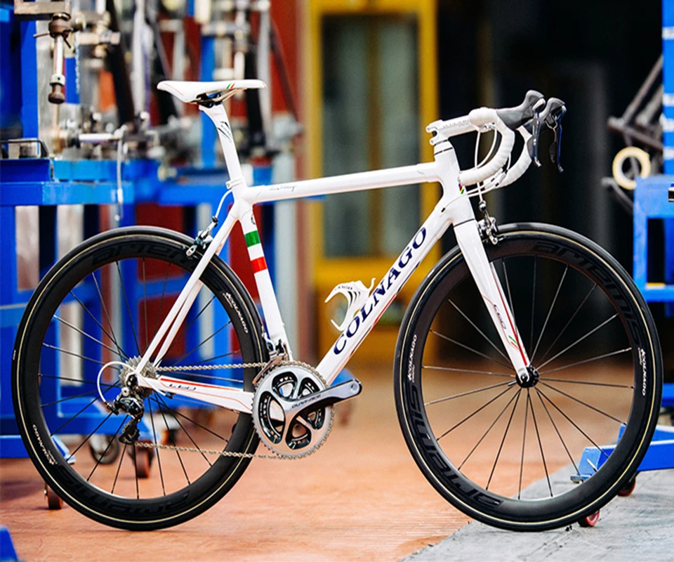 

CARROWTER White Colnago C60 full Bicycle Complete carbon road bike With R8000 groupset 50mm wheelset Novatec A271 hubs