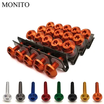 20pcs M6 Motorcycle Fairing Bolts Nuts Kit Body Fastener Clips Screws For KTM 250 300 350 400 450 SX/XC/EXC/XCW/SXF/XCF/EXC-F
20pcs M6 Motorcycle Fairing Bolts Nuts Kit Body Fastener Clips Screws For KTM 250 300 350 400 450 SX/XC/EXC/XCW/SXF/XCF/EXC-F