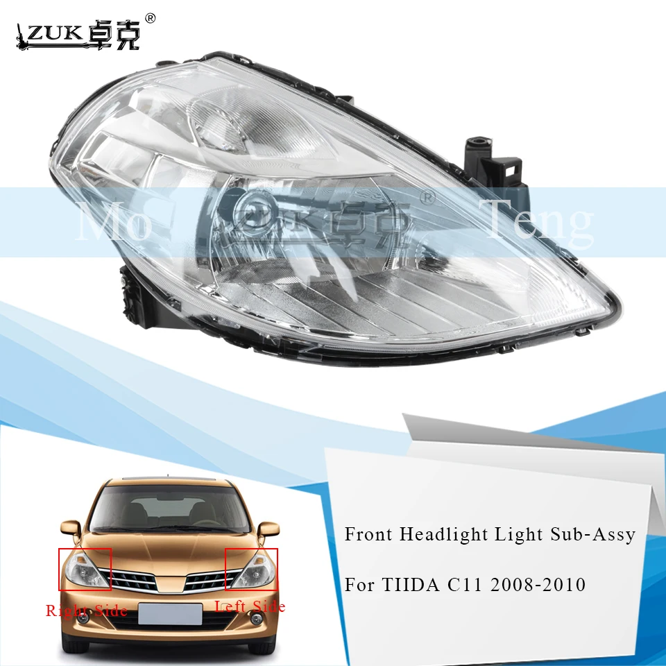 ZUK Front Bumper Headlight Headlamp Head Light Head Lamp Sub-Assy Replacement For NISSAN TIIDA LATIO VERSA C11 2008 2009 2010
ZUK Front Bumper Headlight Headlamp Head Light Head Lamp Sub-Assy Replacement For NISSAN TIIDA LATIO VERSA C11 2008 2009 2010