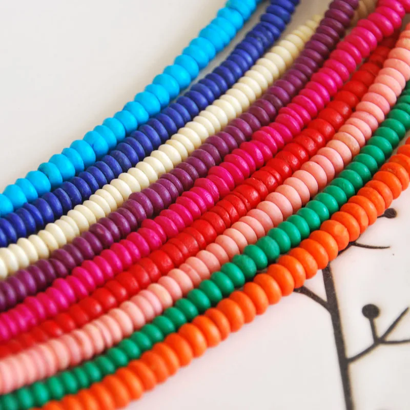 15"/38cm wholesale dyed ox bone 3x6mm disc rondelle beads jewelry making crafts findings DIY for women free shipping
15"/38cm wholesale dyed ox bone 3x6mm disc rondelle beads jewelry making crafts findings DIY for women free shipping