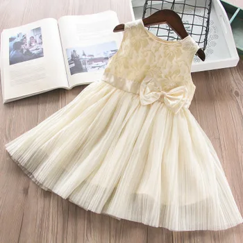 Roimyal Wholesale Spring/summer girls 2-6 years old embroidered waist bow dress bronzing crepe mesh fashion vest dress
Roimyal Wholesale Spring/summer girls 2-6 years old embroidered waist bow dress bronzing crepe mesh fashion vest dress
