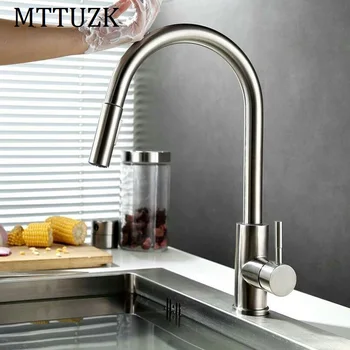 MTTUZK Smart Touch Sensor Kitchen Faucet Touch Faucets Water Saving Basin Sensor Tap Hot and Cold Mixer Stainless Brushed Taps
MTTUZK Smart Touch Sensor Kitchen Faucet Touch Faucets Water Saving Basin Sensor Tap Hot and Cold Mixer Stainless Brushed Taps