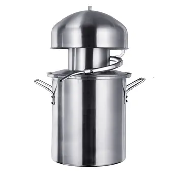 YUEWO Brewery anti-stick pot distiller steamer Moonshine Still machine pure dew machine 304 stainless steel volume 20L
YUEWO Brewery anti-stick pot distiller steamer Moonshine Still machine pure dew machine 304 stainless steel volume 20L