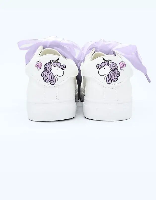 Ribbon Little White Unicorn Sneakers 20 Ribbon Little White Unicorn Sneakers -Unicorn Fashion HTB1olqURNTpK1RjSZFKq6y2wXXas