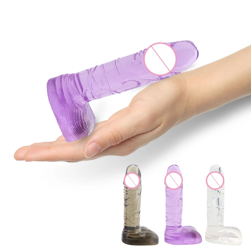 Crystal Jelly Realistic D-ildos Safe Medical Silcone Artificial P-enis with Suction Cup Female Body Massager Adult Toy for Women
Crystal Jelly Realistic D-ildos Safe Medical Silcone Artificial P-enis with Suction Cup Female Body Massager Adult Toy for Women