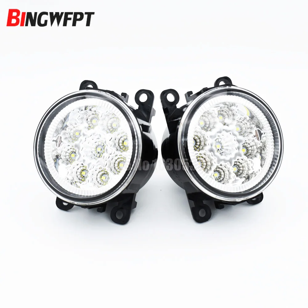 2pcs Car Styling Round Front Bumper LED Fog Lights DRL Daytime Running Driving fog lamps for Renault TRAFIC II Box FL 2001-2015
2pcs Car Styling Round Front Bumper LED Fog Lights DRL Daytime Running Driving fog lamps for Renault TRAFIC II Box FL 2001-2015