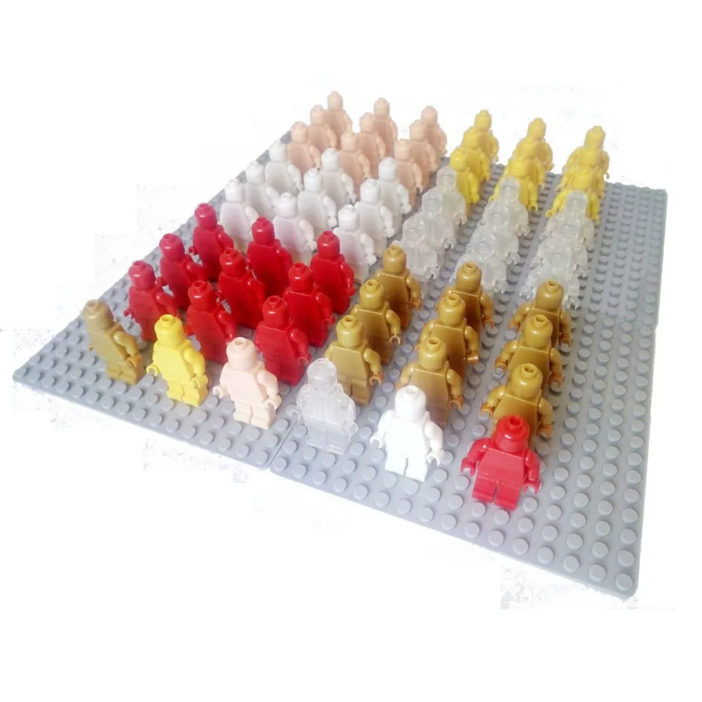 10pcs Pure figure Monochrome blank plain solid color unprinted for MOC building block
10pcs Pure figure Monochrome blank plain solid color unprinted for MOC building block