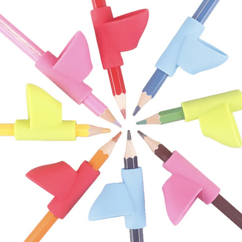 Children Correction Writing Hold Pen Grip Posture Tool Silicone Writing Posture Pencil Holder Corrector Stationery
Children Correction Writing Hold Pen Grip Posture Tool Silicone Writing Posture Pencil Holder Corrector Stationery