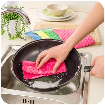 1pc Dishwashing Towels Kitchen Dishwashing Cloth Wipes Cloth Tablecloth Microfiber Cleaning Kitchen Towel
1pc Dishwashing Towels Kitchen Dishwashing Cloth Wipes Cloth Tablecloth Microfiber Cleaning Kitchen Towel