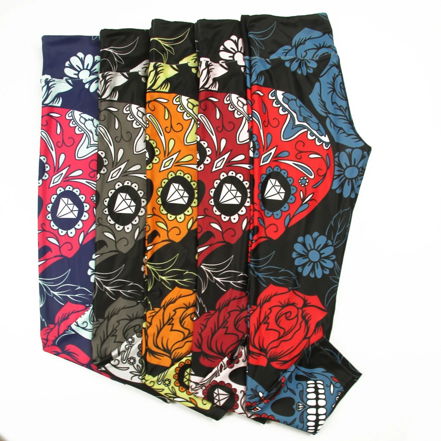 Sports Leggings Yoga Pants Blue Sugar Skull Women Fitness Leggings Tight Pants Gym Training Sports Running Leggings
Sports Leggings Yoga Pants Blue Sugar Skull Women Fitness Leggings Tight Pants Gym Training Sports Running Leggings