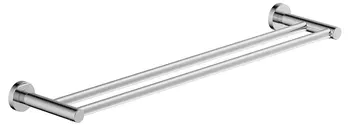 18-Inch, Double Bathroom Dial Towel Bar SUS 304 Stainless Steel Bath Wall Shelf Rack Hanging Towel Dual Hanger Polished Finish
18-Inch, Double Bathroom Dial Towel Bar SUS 304 Stainless Steel Bath Wall Shelf Rack Hanging Towel Dual Hanger Polished Finish