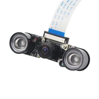 5MP For Raspberry Pi 3 Model B+ Camera 160 Degree Camera OV5647 Night Vision Focal Adjustable Webcam Camera for RPI 3
5MP For Raspberry Pi 3 Model B+ Camera 160 Degree Camera OV5647 Night Vision Focal Adjustable Webcam Camera for RPI 3