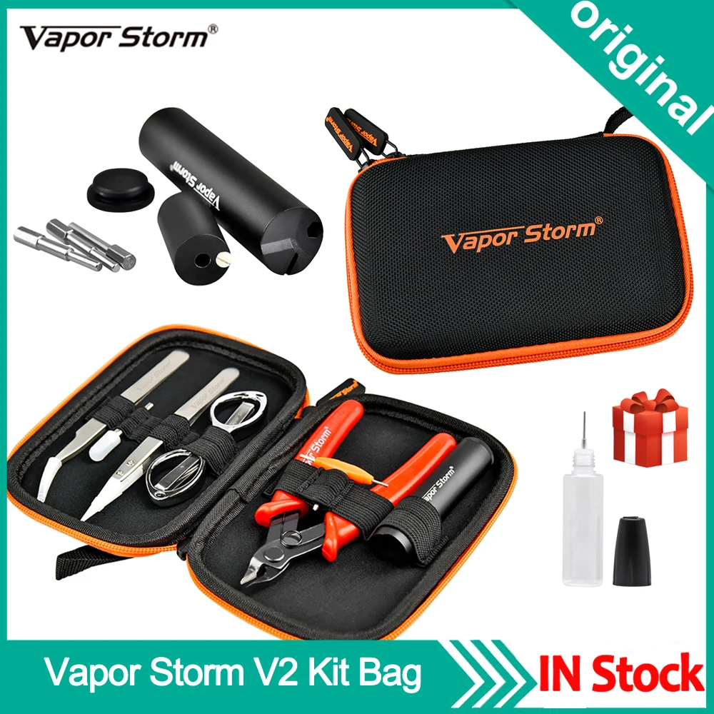 Original E Cigarette Vapor Storm V2 Vape DIY Kit Upgrade Coil Jig Coiling Heating Wire Wick Tool For RDA RBA Atomizer
Original E Cigarette Vapor Storm V2 Vape DIY Kit Upgrade Coil Jig Coiling Heating Wire Wick Tool For RDA RBA Atomizer