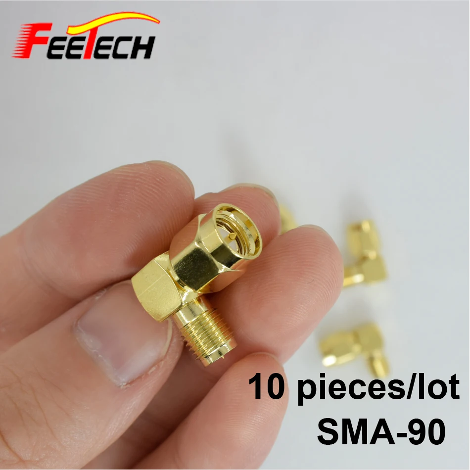10 шт., позолоченный коаксиальный разъем с углом 90 градусов 
10 шт., позолоченный коаксиальный разъем с углом 90 градусов