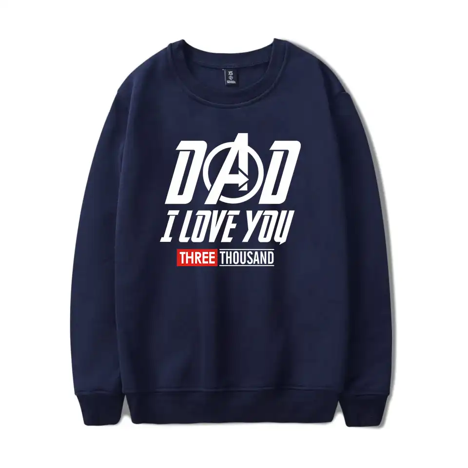i love you 3000 times sweatshirt 2019 autumn women new printed