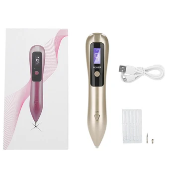 9 level LCD Face Skin Dark Spot Remover Mole Tattoo Removal Laser Plasma Pen Machine Facial Freckle Tag Wart Removal Beauty Care
9 level LCD Face Skin Dark Spot Remover Mole Tattoo Removal Laser Plasma Pen Machine Facial Freckle Tag Wart Removal Beauty Care