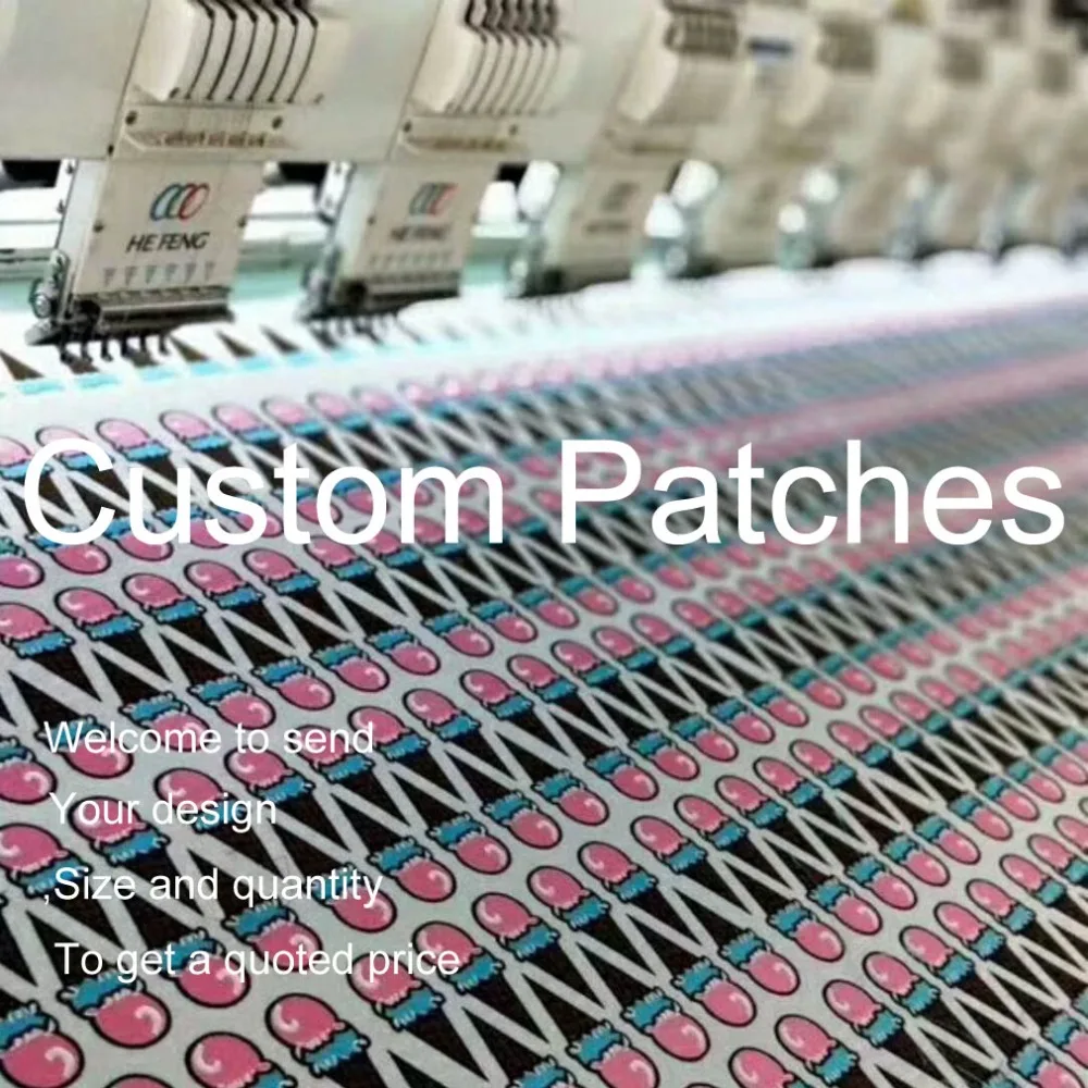Custom Patches Embroidered Logo Name Embroidery Patch Iron on Badges Badge DIY Sew Patch for Clothing Hats Shoes
Custom Patches Embroidered Logo Name Embroidery Patch Iron on Badges Badge DIY Sew Patch for Clothing Hats Shoes