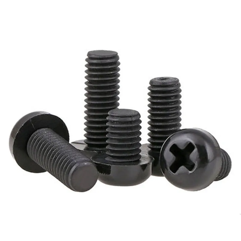 10pcs M5 Black round head nylon screw Pan head Phillips screw plastic bolt 8mm-50mm Length
10pcs M5 Black round head nylon screw Pan head Phillips screw plastic bolt 8mm-50mm Length