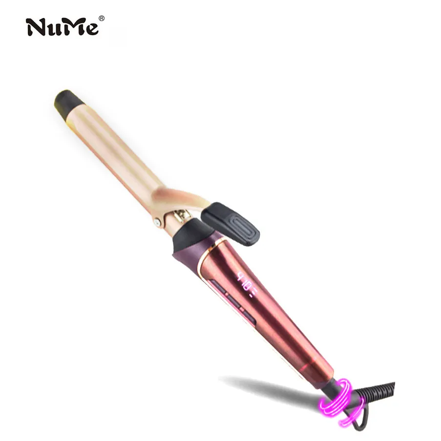 

NuMe Professional hair curler LCD Ceramic Digital Electric Hair Waves Curling Iron Silk Hair Curling Wand Styling Tools