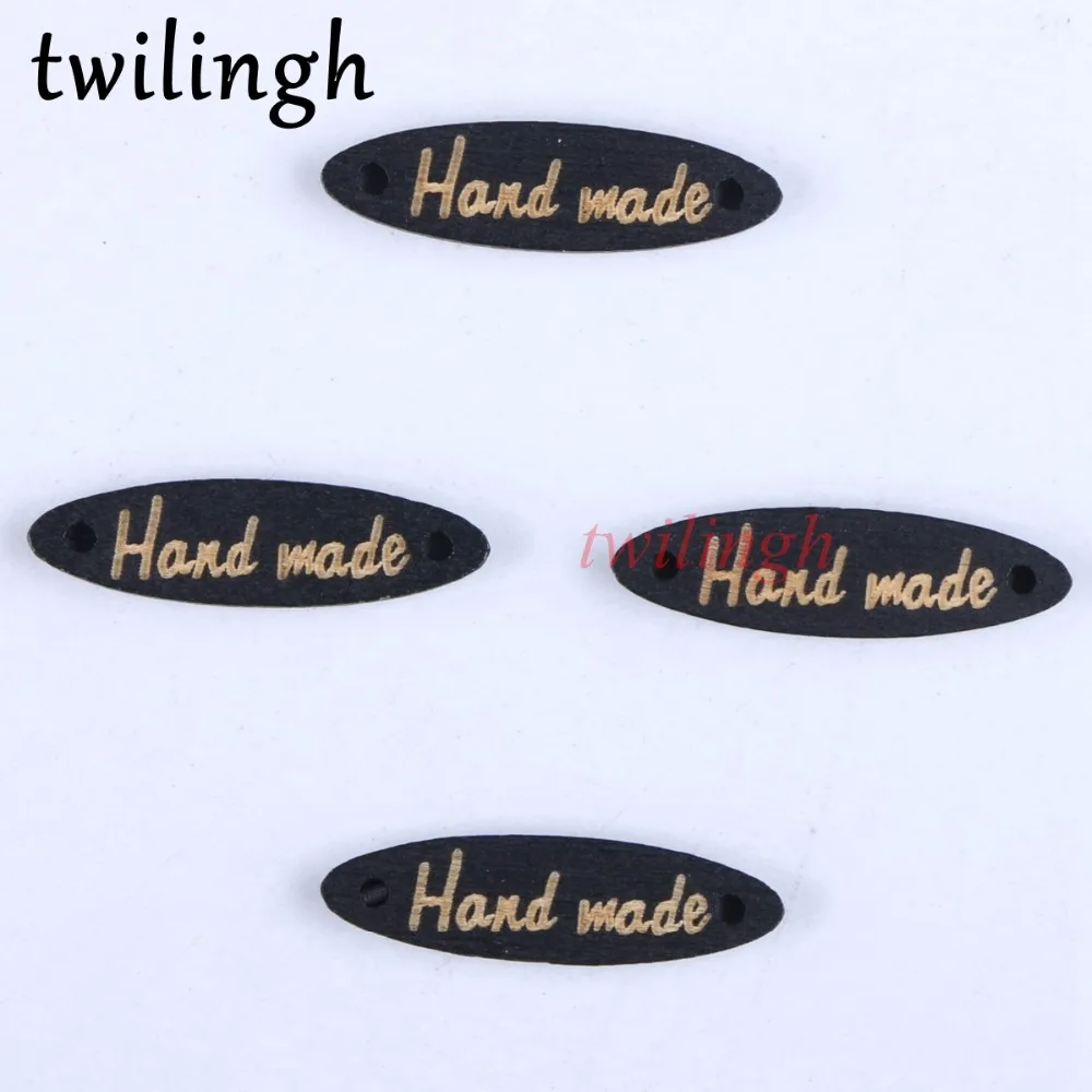 twilingh 50 Pcs Sew On Button 2 Holes Natural Wooden Buttons Hand Made Logo Black Color Handmade Letter
twilingh 50 Pcs Sew On Button 2 Holes Natural Wooden Buttons Hand Made Logo Black Color Handmade Letter