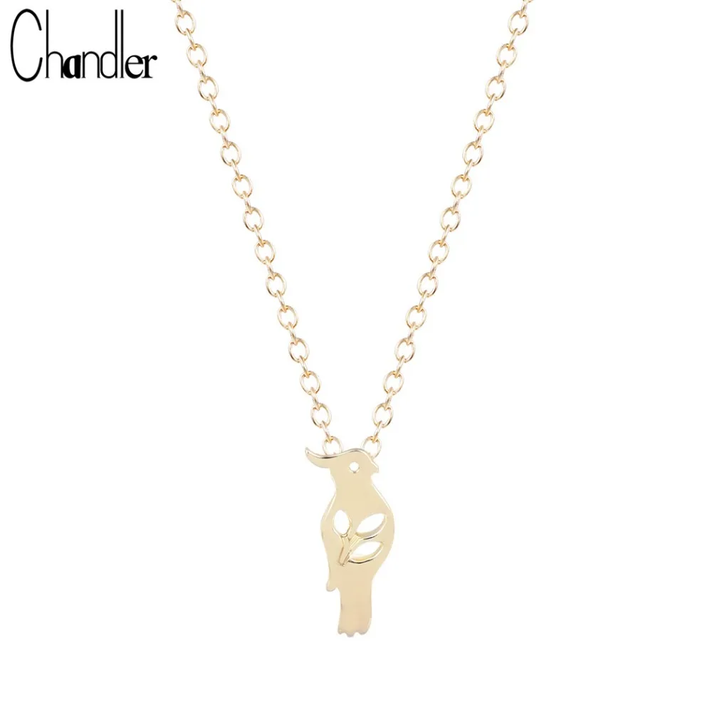 Chandler Parrot Bird Pendant Necklace Short Chain Link Clavicle Peace Coliers Feminino Anniversary Gifts Fashion Bijoux
Chandler Parrot Bird Pendant Necklace Short Chain Link Clavicle Peace Coliers Feminino Anniversary Gifts Fashion Bijoux