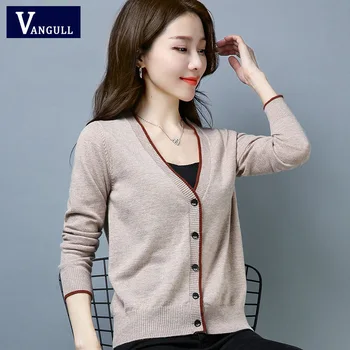 Vangull Autumn Knit Sweater Women 2019 New Spring Harajuku Slim Warm Cardigan Women College Casual Long Sleeve Winter Coat
Vangull Autumn Knit Sweater Women 2019 New Spring Harajuku Slim Warm Cardigan Women College Casual Long Sleeve Winter Coat