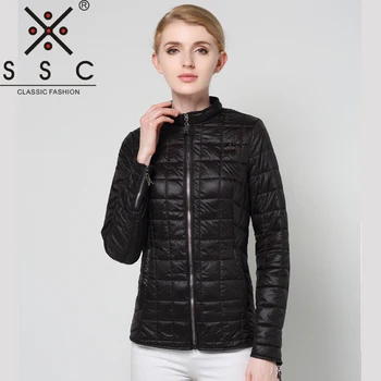 Spring and Autumn Lattice Female Parka Solid Color Stand Collar Short Women Jacket Coat Fashion Slim Long Sleeves Thin Parka 802
Spring and Autumn Lattice Female Parka Solid Color Stand Collar Short Women Jacket Coat Fashion Slim Long Sleeves Thin Parka 802