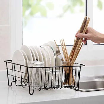 Iron Art Sink Dish Rack Kitchenware Desktop Dish Cups Drain Storage Basket Household kitchen Tableware Cupboard Storage Shelf 
Iron Art Sink Dish Rack Kitchenware Desktop Dish Cups Drain Storage Basket Household kitchen Tableware Cupboard Storage Shelf