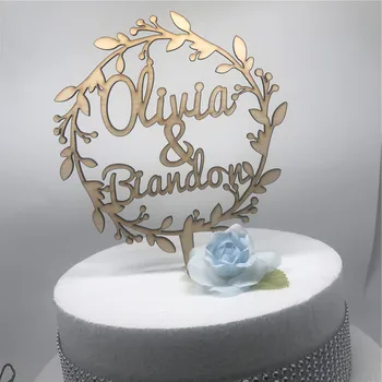 Personalized Wooden Cake Topper Wedding Acrylic Cake Topper Custom Name Mr & Mrs Wedding Cake Stand Event & Party Supplies
Personalized Wooden Cake Topper Wedding Acrylic Cake Topper Custom Name Mr & Mrs Wedding Cake Stand Event & Party Supplies