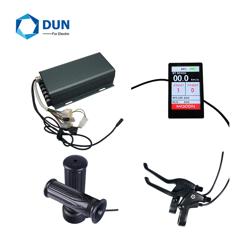 Sabvoton 72v 150A SVMC72150 Motor Controller with TFT Color Display,WUXING brake handle and throttle Conversion Kits
Sabvoton 72v 150A SVMC72150 Motor Controller with TFT Color Display,WUXING brake handle and throttle Conversion Kits