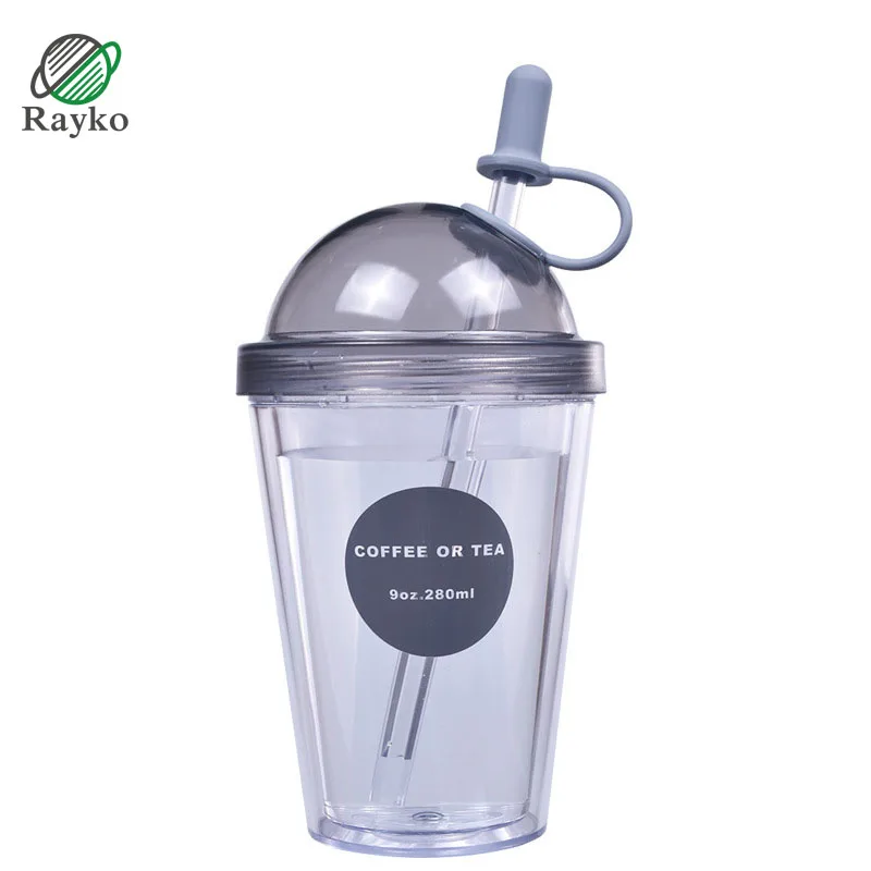 Trend Creative Student Water Bottles Plastic Portable Double Milk Tea Coffee Couple Juice Straw Type Water Bottle
Trend Creative Student Water Bottles Plastic Portable Double Milk Tea Coffee Couple Juice Straw Type Water Bottle