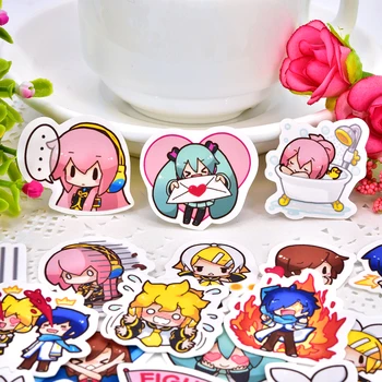 40pcs Self-made Japanese Cartoon Hatsune Miku Sticker Scrapbooking Decorative DIY decoration /waterproof paper stickers
40pcs Self-made Japanese Cartoon Hatsune Miku Sticker Scrapbooking Decorative DIY decoration /waterproof paper stickers