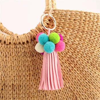 1pc Tassel Keychains Pompom Keyring Charms For Women Trendy Bag Hanging Colorful Jewelry E033
1pc Tassel Keychains Pompom Keyring Charms For Women Trendy Bag Hanging Colorful Jewelry E033