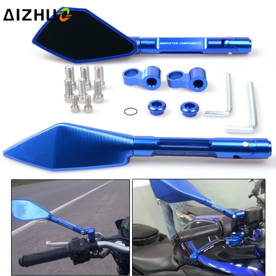 Motorcycle Rearview Mirror CNC Aluminum Rear View Mirror For Suzuki GSR 600 750 SV650 SV650S SV1000 GSF Bandit 400 600 650 1200
Motorcycle Rearview Mirror CNC Aluminum Rear View Mirror For Suzuki GSR 600 750 SV650 SV650S SV1000 GSF Bandit 400 600 650 1200