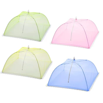 -Mesh Screen Food Cover Tents - Set Of 4 Umbrella Screens To Keep Bugs And Flies Away From Food At Picnics, Bbq More - 4 Colors
-Mesh Screen Food Cover Tents - Set Of 4 Umbrella Screens To Keep Bugs And Flies Away From Food At Picnics, Bbq More - 4 Colors