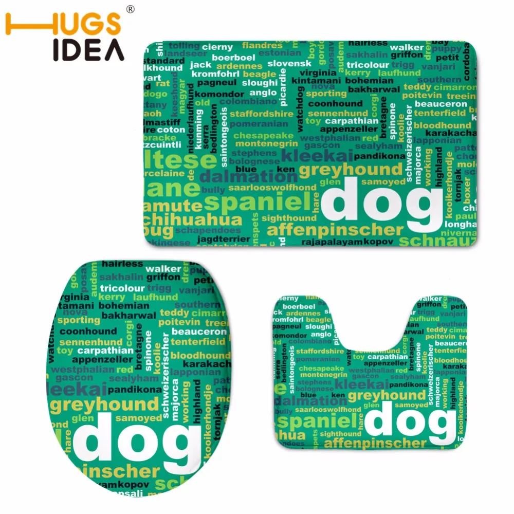 HUGSIDEA 3pcs/pcs Word Dog Pattern Toilet Seat Cover Flannel Fabric Bathroom Mat Home Decoration Door Non-slip Mat Toilet
HUGSIDEA 3pcs/pcs Word Dog Pattern Toilet Seat Cover Flannel Fabric Bathroom Mat Home Decoration Door Non-slip Mat Toilet
