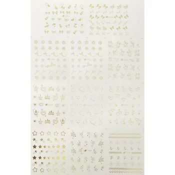 11 PACKS / LOT Gold / Silver Nail Art Water Transfers Stickers Metallic Nail Decals ANCHOR STEERING WHEEL HEART STAR Y34-44
11 PACKS / LOT Gold / Silver Nail Art Water Transfers Stickers Metallic Nail Decals ANCHOR STEERING WHEEL HEART STAR Y34-44