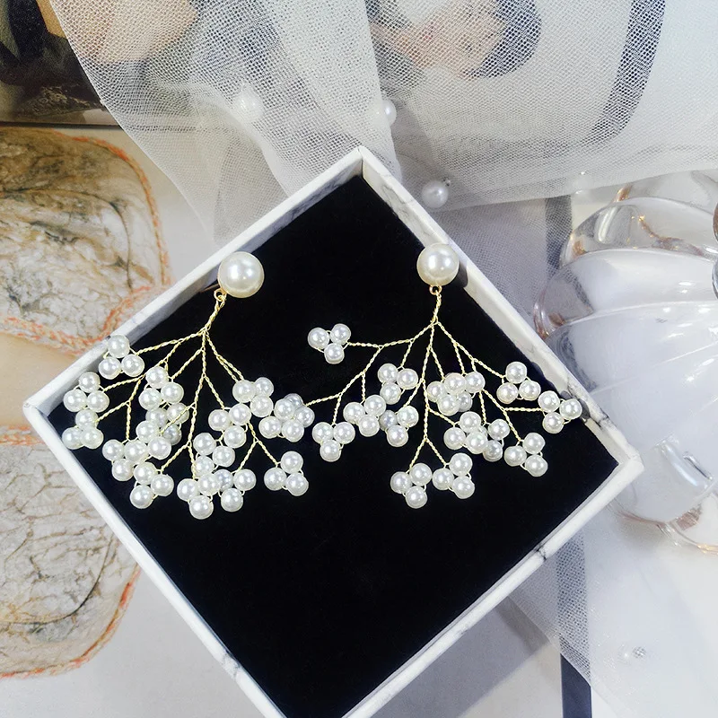 Korean Simulated pearl Geometric Women Dangle Earrings Irregular Branch Earrings For Women Drops Earrings Bohemian Earrings
Korean Simulated pearl Geometric Women Dangle Earrings Irregular Branch Earrings For Women Drops Earrings Bohemian Earrings
