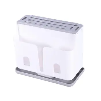 Kitchen Cutter Storage Rack Creative Multifunctional Cutter Tableware Holder Storage Organizer (White)
Kitchen Cutter Storage Rack Creative Multifunctional Cutter Tableware Holder Storage Organizer (White)