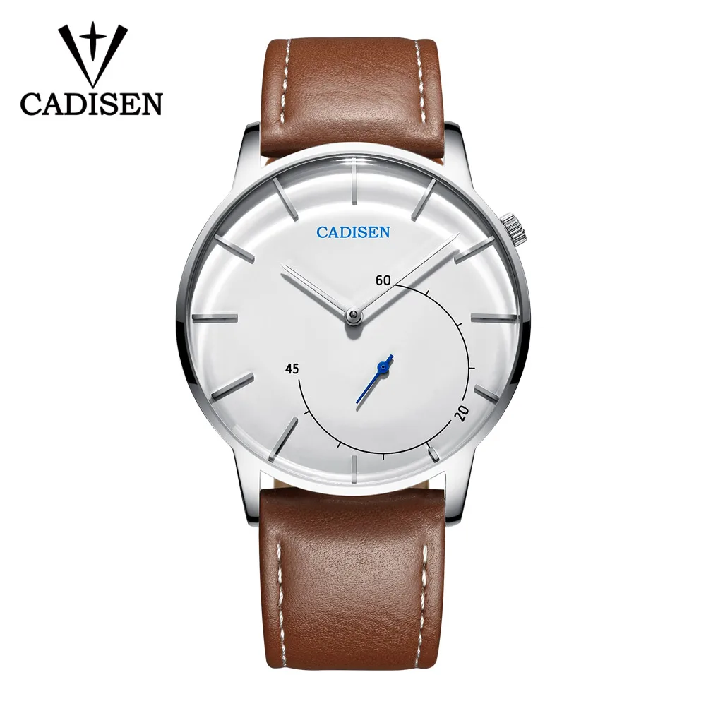 2019 CADISEN Quartz Men Watch Leather Fashion Large Dial Military Sport watches High Quality Clock Wristwatch Relogio Masculino
2019 CADISEN Quartz Men Watch Leather Fashion Large Dial Military Sport watches High Quality Clock Wristwatch Relogio Masculino