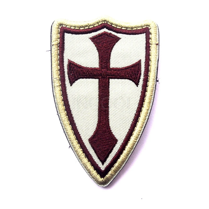 Shield Crusade Cross Embroidery Patch Military Morale Patch Tactical Emblem Military Badges Appliques Embroidered Patches
Shield Crusade Cross Embroidery Patch Military Morale Patch Tactical Emblem Military Badges Appliques Embroidered Patches