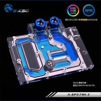 Bykski A-SP57MI-X GPU Water Block for Sapphire RX570 4G D5 ITS Full Cover Graphics Card water cooler
Bykski A-SP57MI-X GPU Water Block for Sapphire RX570 4G D5 ITS Full Cover Graphics Card water cooler