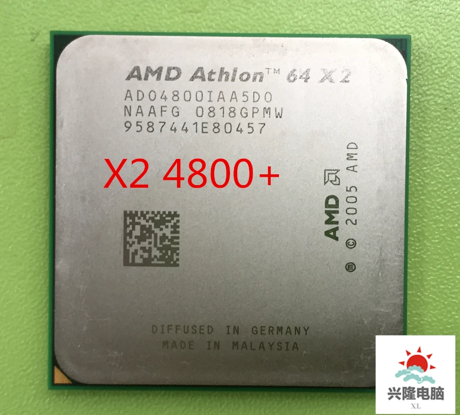 

For AMD Athlon X2 4800+ processor (2.5GHz/1MB L2 Cache /Dual-Core) Socket AM2/940pin working 100% Free Shipping