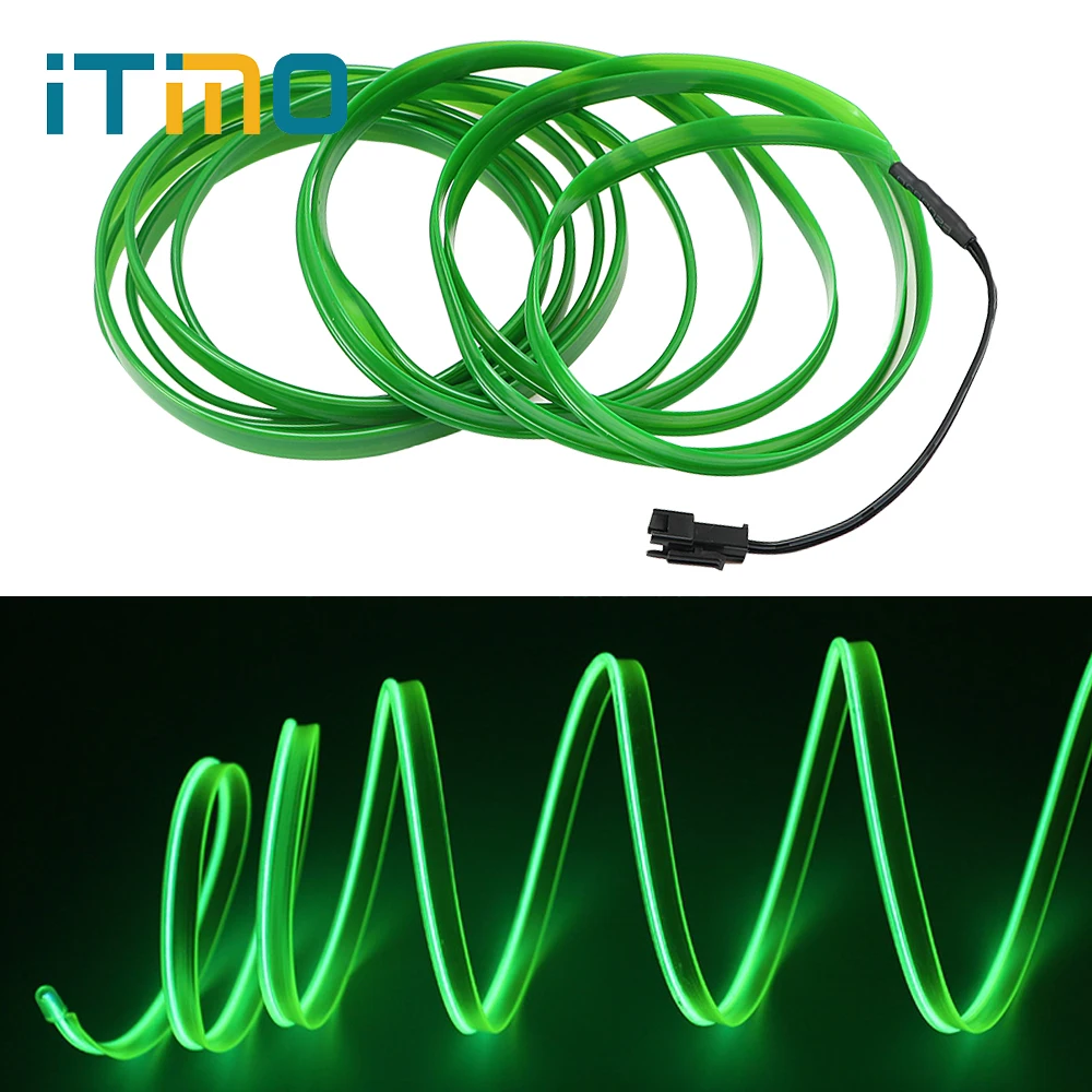 iTimo 3M 5M Flexible LED Strips EL Wire Lights Soft Light Sewing Edge Neon Lamp Home Dance Party Decor
iTimo 3M 5M Flexible LED Strips EL Wire Lights Soft Light Sewing Edge Neon Lamp Home Dance Party Decor