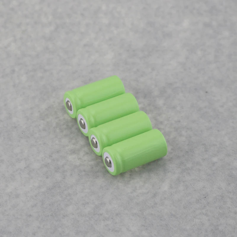 

4PCS 2500mAh Rechargeable 3.7V Li-ion 16340 Batteries For LED Laser Flashlights Electronic Toy Green CR123A Size 16340 Battery