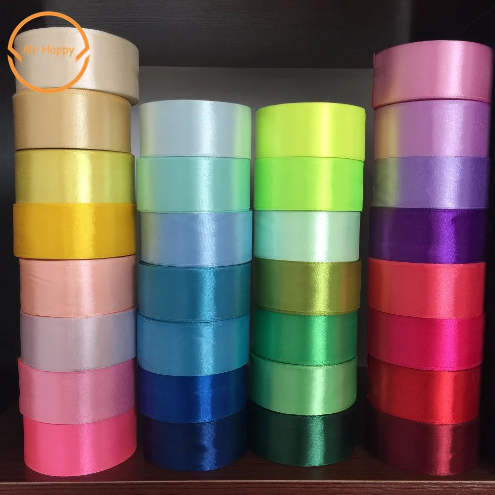 5Yards 40mm Silk Satin Ribbon Polyester Ribbon For Wedding Party Christmas Decoration Handmade Webbing DIY Box Pack
5Yards 40mm Silk Satin Ribbon Polyester Ribbon For Wedding Party Christmas Decoration Handmade Webbing DIY Box Pack