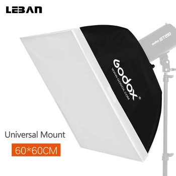 Godox 24"x24" 60x60cm Photo Studio Softbox Soft Box with Universal Mount for Studio Flash Strobe
Godox 24"x24" 60x60cm Photo Studio Softbox Soft Box with Universal Mount for Studio Flash Strobe