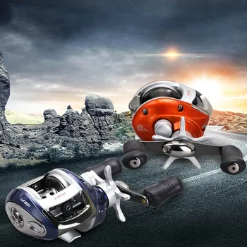 New Arrivals Metal Left/Right Baitcast Fishing Wheel Reels Bearing 12+1BB Gear Ratio 6.2:1 Outdoor Sports Fishing Tackle
New Arrivals Metal Left/Right Baitcast Fishing Wheel Reels Bearing 12+1BB Gear Ratio 6.2:1 Outdoor Sports Fishing Tackle