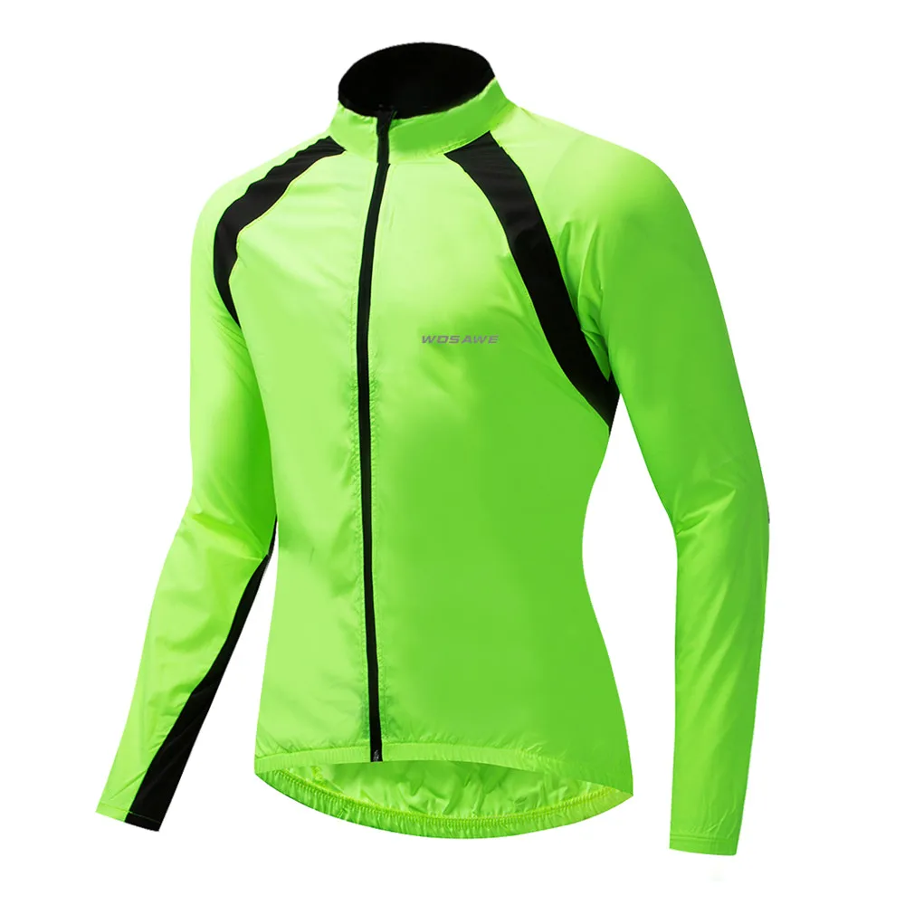 WOSAWE High Visibility Green Cycling Windbreak Men's Jacket Water Repellent Lightly Rainproof MTB Bike Windproof Sports Coat
WOSAWE High Visibility Green Cycling Windbreak Men's Jacket Water Repellent Lightly Rainproof MTB Bike Windproof Sports Coat
